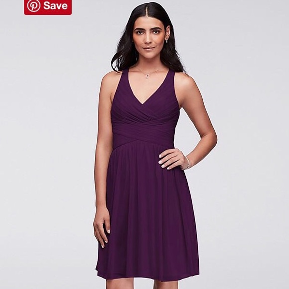 bridesmaid dresses short plum